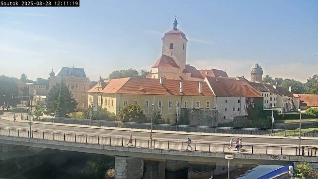 Strakonice: hrad a soutok