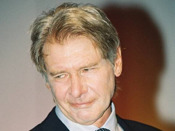 Actor Harrison Ford attends the premiere of 'Hollywood Homicide'