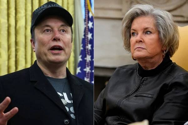 Elon Musk and Susie Wiles