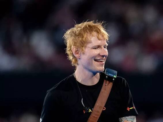 Ed Sheeran's budgie smugglers sell at charity auction alongside custom painted guitar