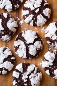 Chocolate Crinkle Cookies - Cooking Classy