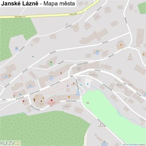 Janské Lázně - mapy | Kurzy.cz