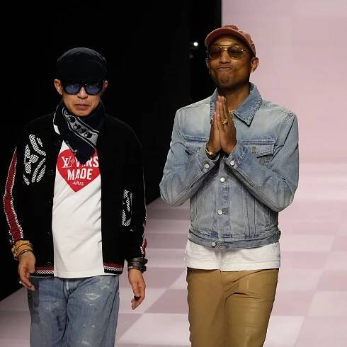 Pharrell Williams kicks off Paris Fashion Week with Louis Vuitton streetwear show