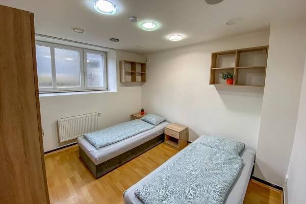 Pokoj číslo pět v Penzion Pomeranč Louny
