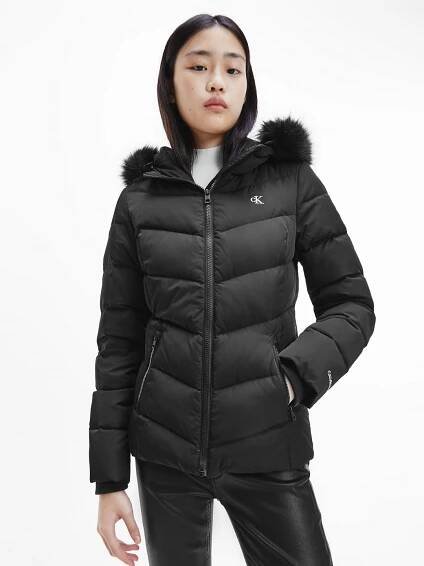 Calvin Klein dámská černá zimní bunda Down Jackets
