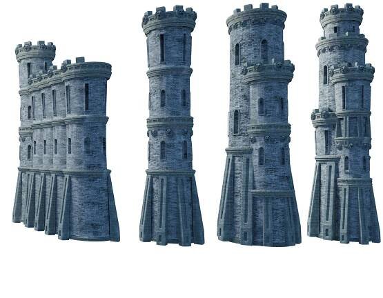 Mike Bourbeau Art - Tower Game