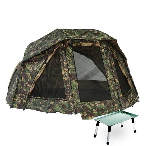 Giants Fishing Umbrella Brolly Exclusive Camo 60 + stolek Bivvy Table ZDARMA!
