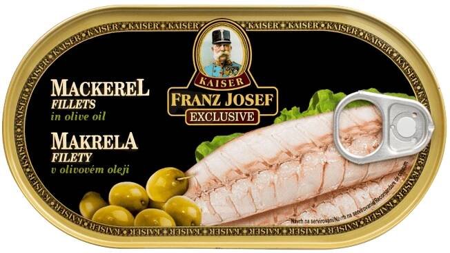 File de macrou în ulei de măsline 170 g - FRANZ JOSEF KAISER