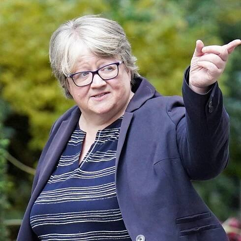 Therese Coffey blames wrong kind of rain for Storm Babet flooding