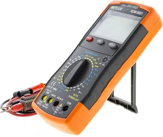 Digitální multimetr profi Retlux RDM 8001