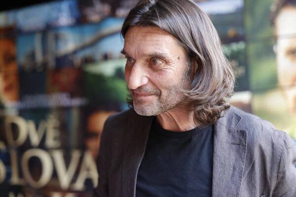 Film Dana Svátka Dvě slova jako klíč byl představen na MFF . Na snímku herec Ivan Franěk.
