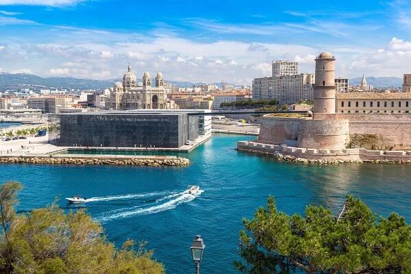 Hrad Saint Jean v Marseille — Stock obrázek