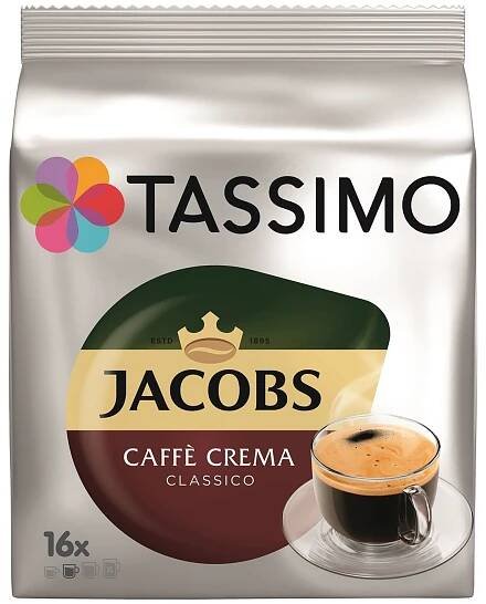 Kávové kapsle Tassimo Classico v porci XL 112g