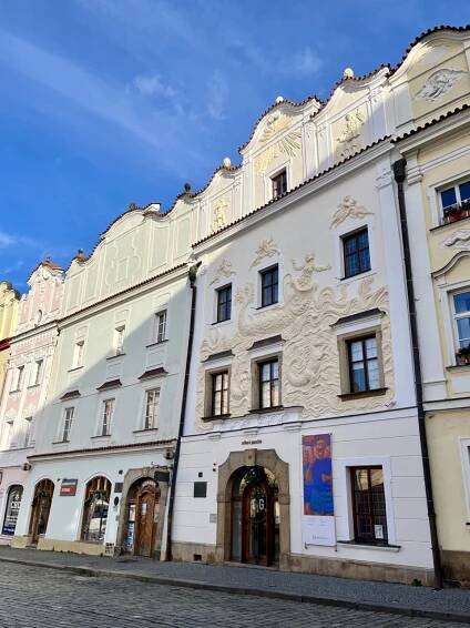 Gočárova galerie, výlet do Pardubic, dům U Jonáše