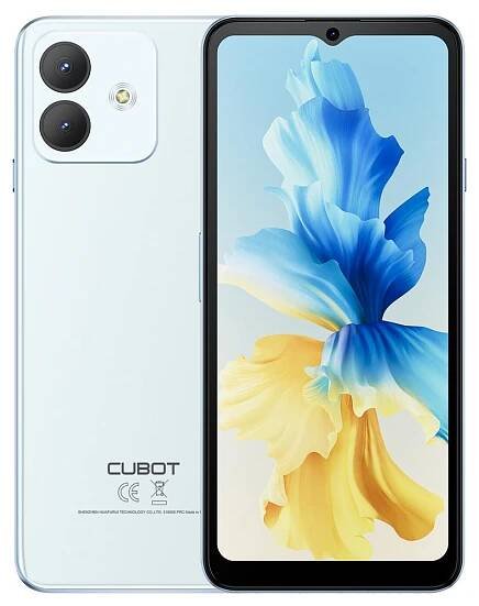 Cubot Note 40 Smartphone, 12 GB RAM (6GB + 6GB Rozšířeno) + 256GB ROM, 50MP hlavní fotoaparát, 6,56" 90Hz displej, 5200mAh baterie, GPS