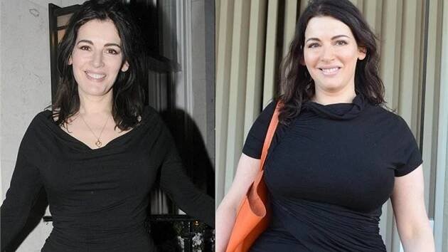 Nigella Lawsonová zhubla v roce 2011 během osmi měsíců o tři konfekční...