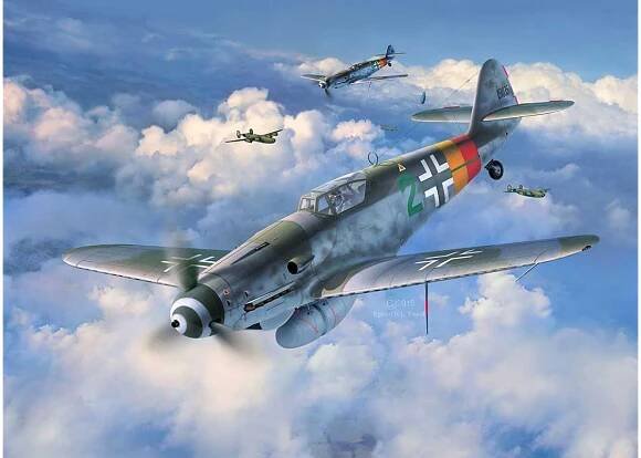 Revell Model Kit Plastic plane 03958 Messerschmitt Bf 109 G 10 1:48