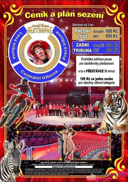Do Kladna zavítal cirkus Metropol – Akce a události na Kladensku