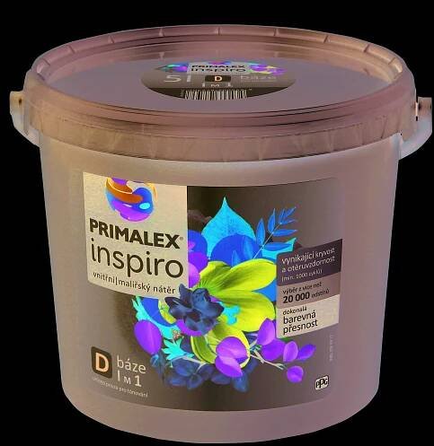 Primalex Inspiro Barva na stěnu MIX báze D; matná; 5 l