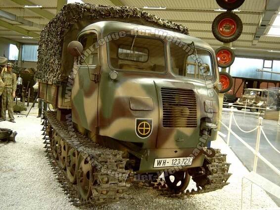 Steyr RSO, Zugmaschine, Raupenschlepper, Wehrmacht