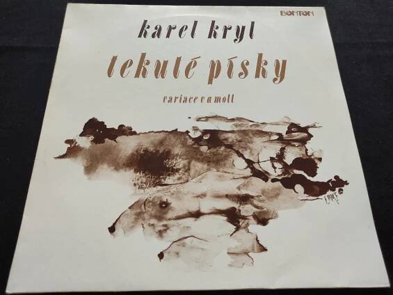Karel Kryl - Tekuté písky + příloha s texty