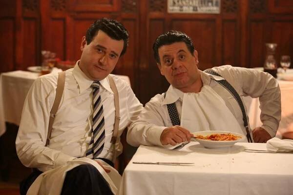 Permette? Alberto Sordi - Z natáčení - Edoardo Pesce, Pasquale Petrolo