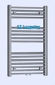 [Koupelnový radiátor PMH SAVOY MSS1 - Metalická stříbrná, 480 x 790 mm