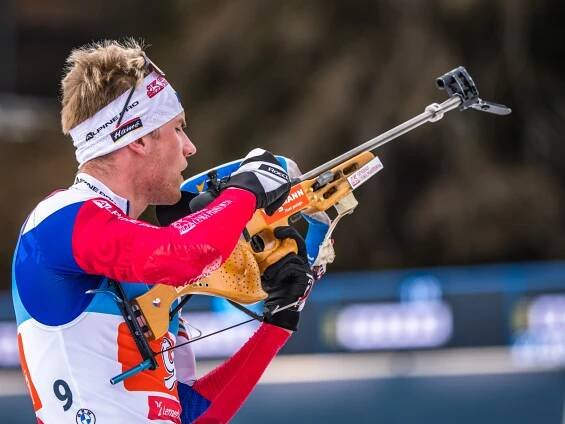 MS Lenzerheide 2025, štafeta mužů - Biatlon