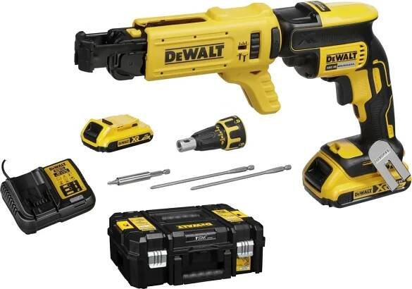 DeWALT DCF620D2K-QW AKU/rázový šroubovák Černá, Žlutá 4400 Obrázek produktu 