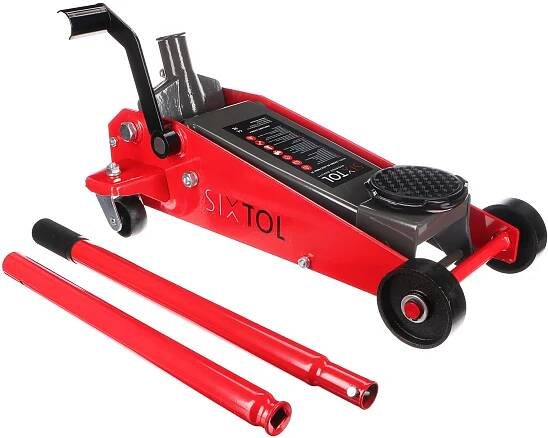 SIXTOL SX Jack Pedal Pojízdný hydraulický zvedák heavy-duty 3 t