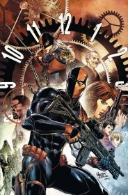 Witness the Unstoppable Force of DC Comics' Legendary Assassin: Deathstroke! Wallpaper