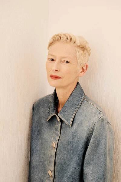 Tilda Swinton at an event for The Room Next Door (2024)