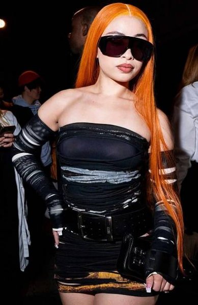 Ice Spice Milano Fashion Week - Women F/W 25-26 MM6 Maison Margiela Fashion Show