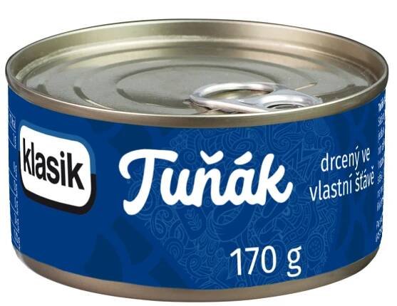 Tuňák drcený ve vlastní šťávě – COOP Club 