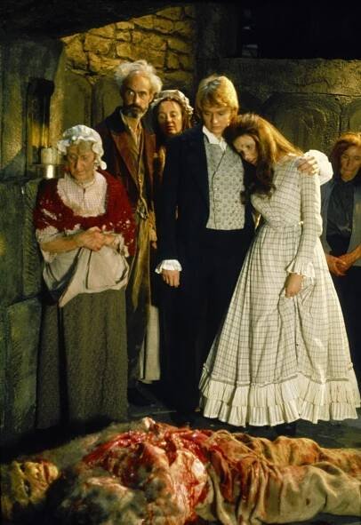 David Prowse, Shane Briant, Madeline Smith - Frankenstein and the Monster from Hell - Z filmu
