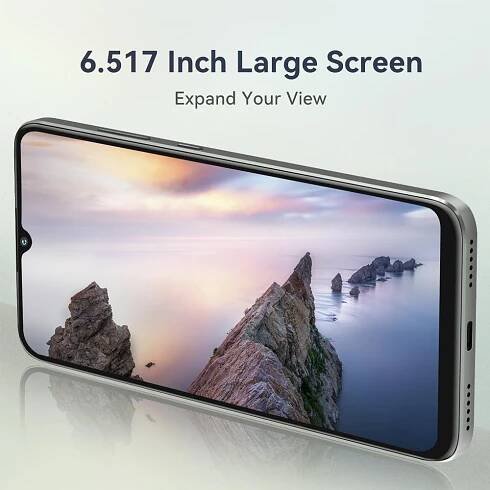 Cubot Note 30 Osmijádrový smartphone s Androidem 4 GB + 64 GB(256 GB Rozšířeno) 6,517-palcový displej 4000mAh 20MP Dual SIM