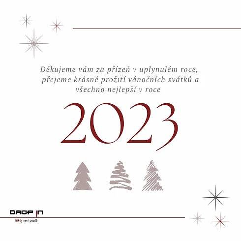 Poděkování a PF 2023 – Drop In