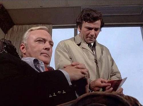 Columbo - Vražda podle knihy - Z filmu - Jack Cassidy, Peter Falk