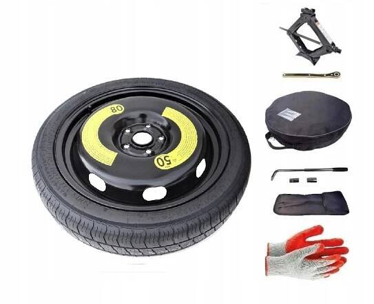 Dojezdové kolo Škoda Karoq I 125/70R18 + KOMPLETNÍ SADA