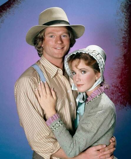 Dean Butler (left) and Melissa Gilbert