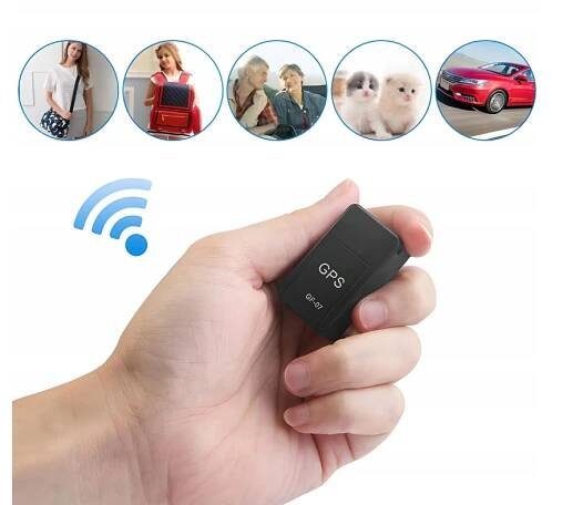 Mini GPS lokátor GF-07 černý pro sledování objektů za 398.00CZK - Allegro