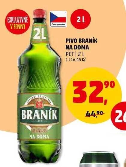PIVO BRANÍK NA DOMA PET, 2 l