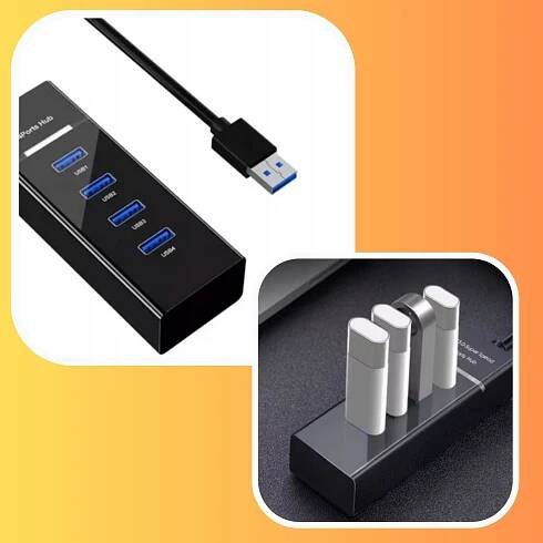 ROZBOČOVAČ PORTŮ HUB 4x USB 3.0 - Allegro
