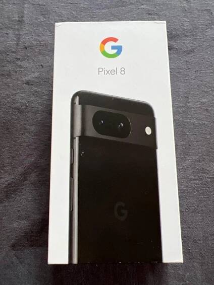 Telefon Google Pixel 8 - Nový a Nepoužitý - 256GB - Obsidian barva - Mobily a chytrá elektronika