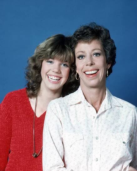 Happy times: Carol Burnett and her daughter, actress and writer Carrie Hamilton (1963-2002), together in 1979. Hamilton's courage in facing her fatal illness was an inspiration to all who knew her. (© Steve Schapiro/CORBIS )