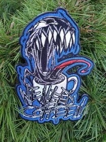 We need Coffee - The Symbiote with Gnarly Teeth