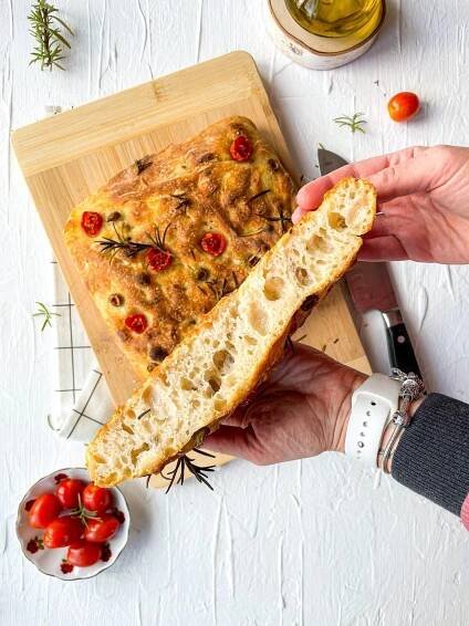 FOCACCIA Z DROŽMI – Breakfast club
