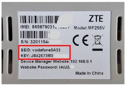 Jak nastavit a používat modem ZTE MF255v - Vodafone.cz