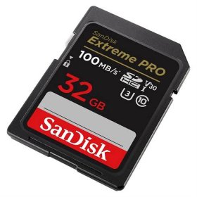 SANDISK EXTREME PRO SDHC 32GB 100/90 MB/s UHS-I U3 memory card (SDSDXXO-032G-GN4IN)