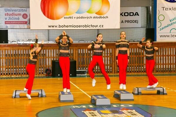 Fotodokumentace z 2.kola 8.4.2017 v Jičíně - Bohemian Aerobic Tour